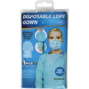 Disposable LDPE Gown