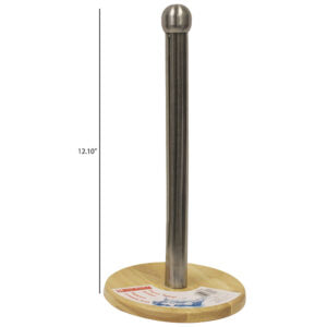 Paper Towel Holder Wooden Base