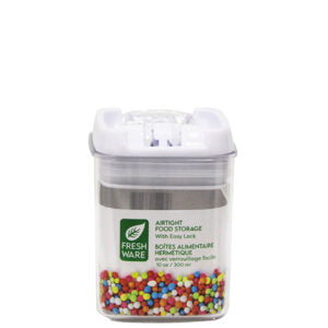 Canister with Easy Lock Lid