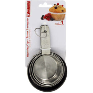 Stainless Steel Measuring Cups 4Pc