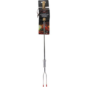 BBQ Extendable Fork w/ Wooden Handle