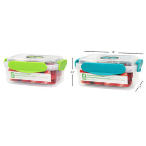 Container QuadLock w/Vented Lid
