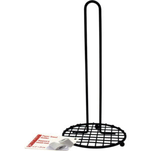 Paper Towel Holder Black