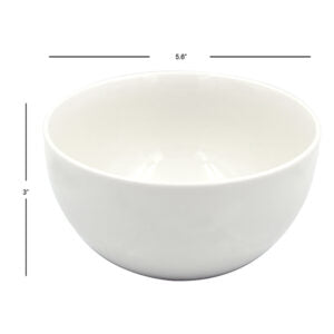 Porcelain Salad Bowl White
