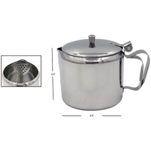 Tea Kettle w/Strainer SS