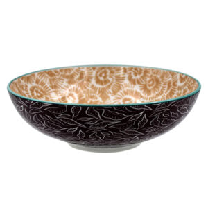 Printed Bowl Porcelain Noodle/Salad