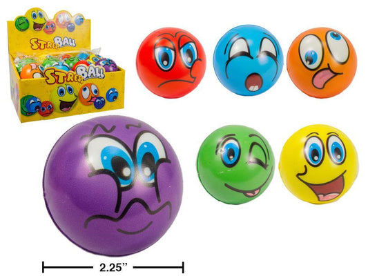 2.5" Stress Ball, 6/col, 24/dsp