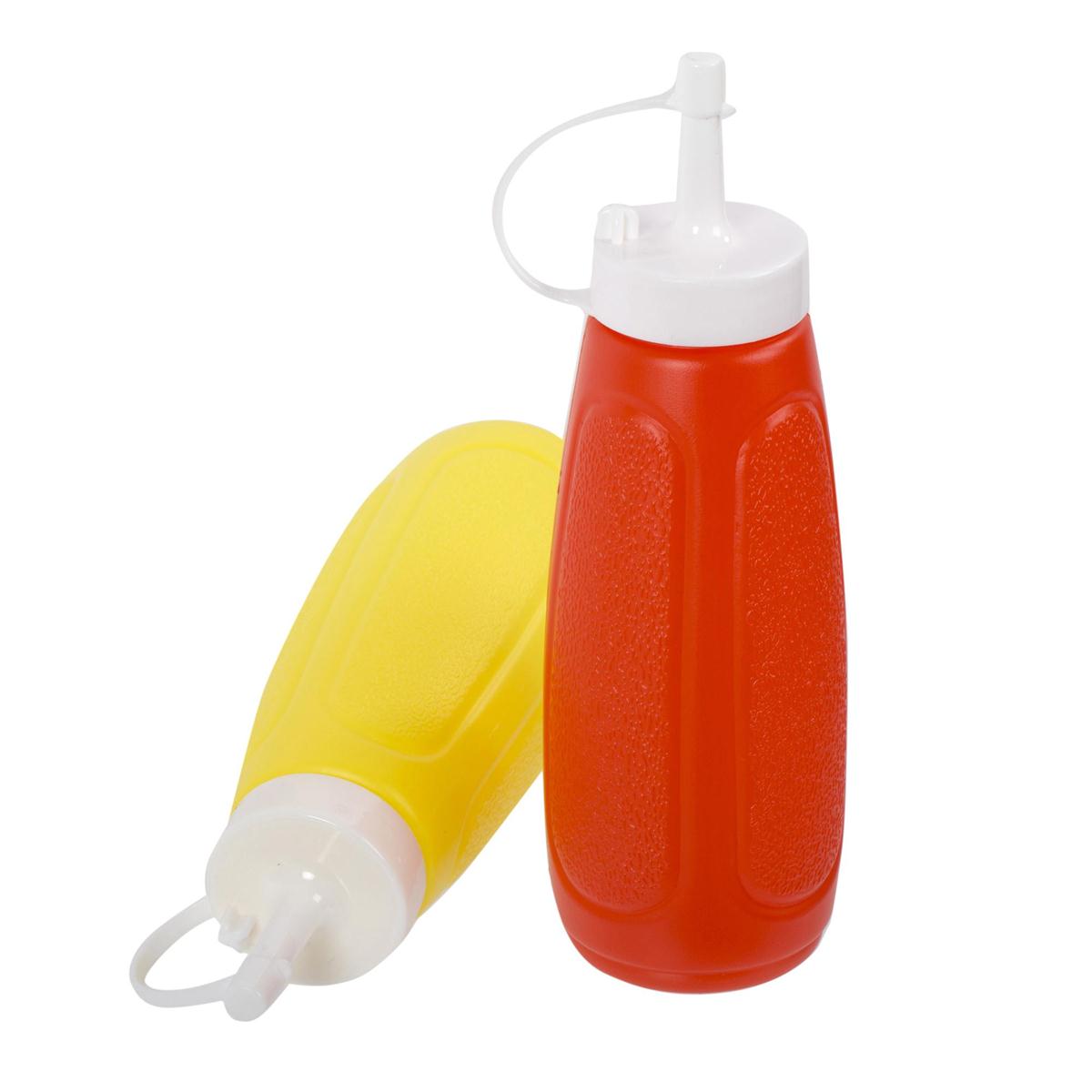Luciano Mustard & Ketchup Dispenser  Set, pbh