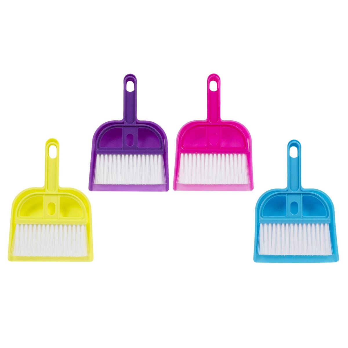Action 1, Mini Dustpan w/ Brush 4 col, wrap card