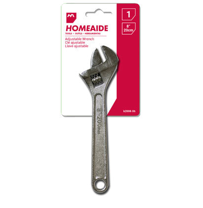 ADJUSTABLE WRENCH - 8"