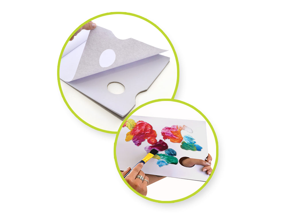 Color Factory: Paper Palette 9"x12" 40 Sheets w/Thumbhole 58gsm