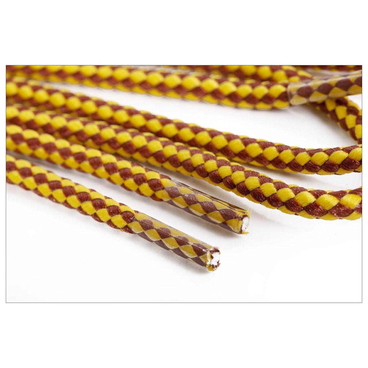 Gino's 54" Boot Laces, Yellow Brown H/C