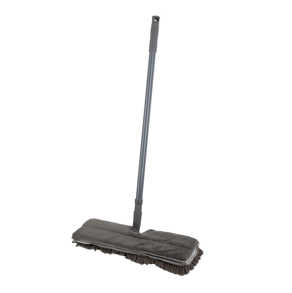 H.E., 2-in-1 Microfibre Mop w/ Adjustable Handle, sleeve card (to be replaced by #81031)
