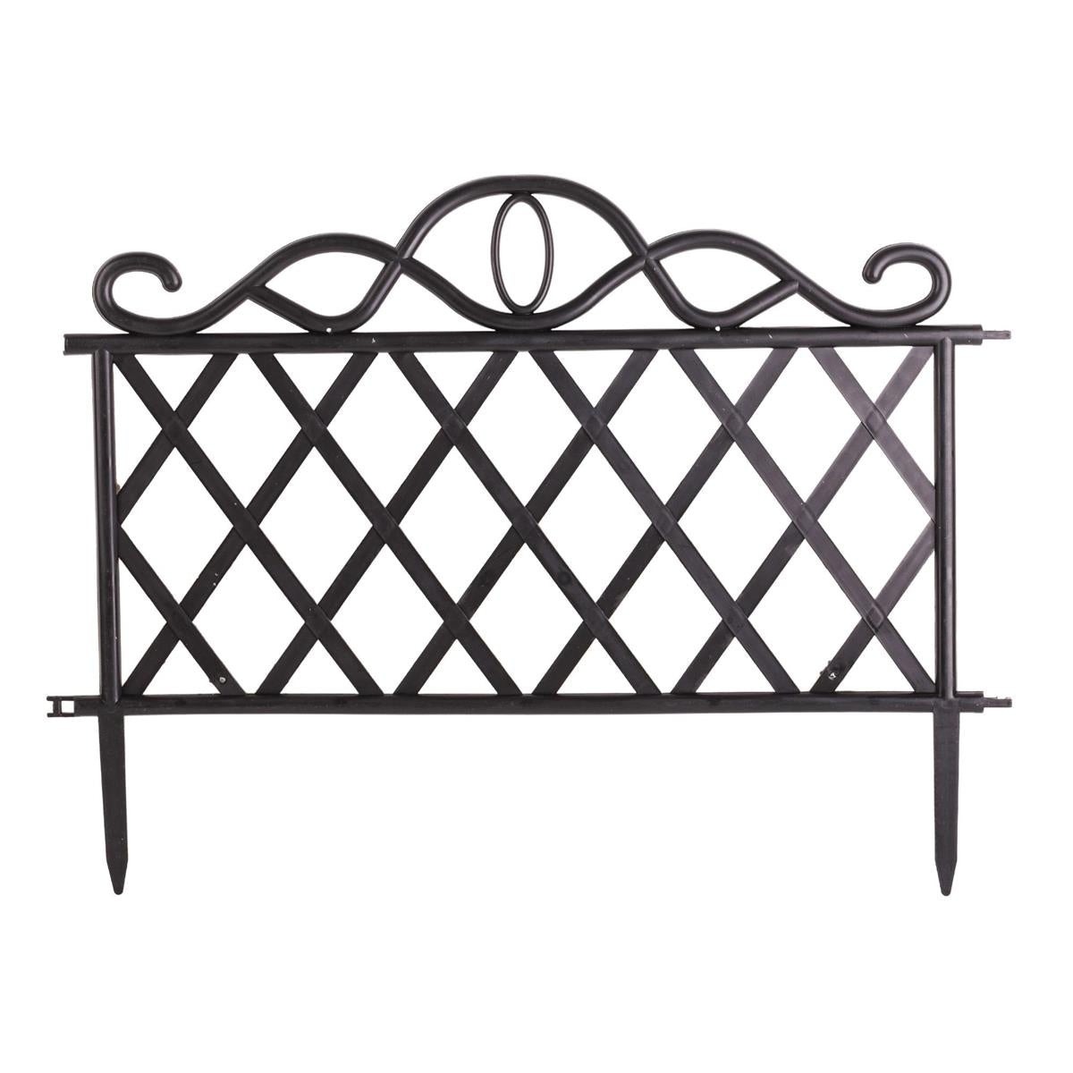 Garden E. 19"x14.5" Plastic Garden Fenceï¼Œ Hangtag