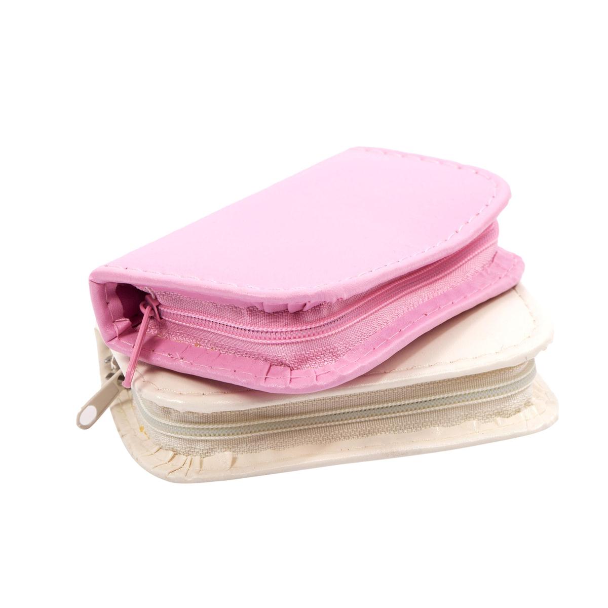 Bodico 7-pc Manicure Set w/Pouch, 2 col., double blister(HZ)