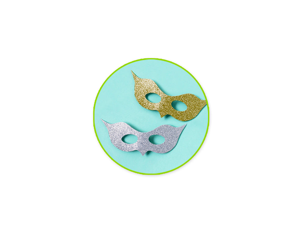 Krafty Kids: 12g Twinkle-Town Glitter Pouches (6ea x 2g) C) Metallique
