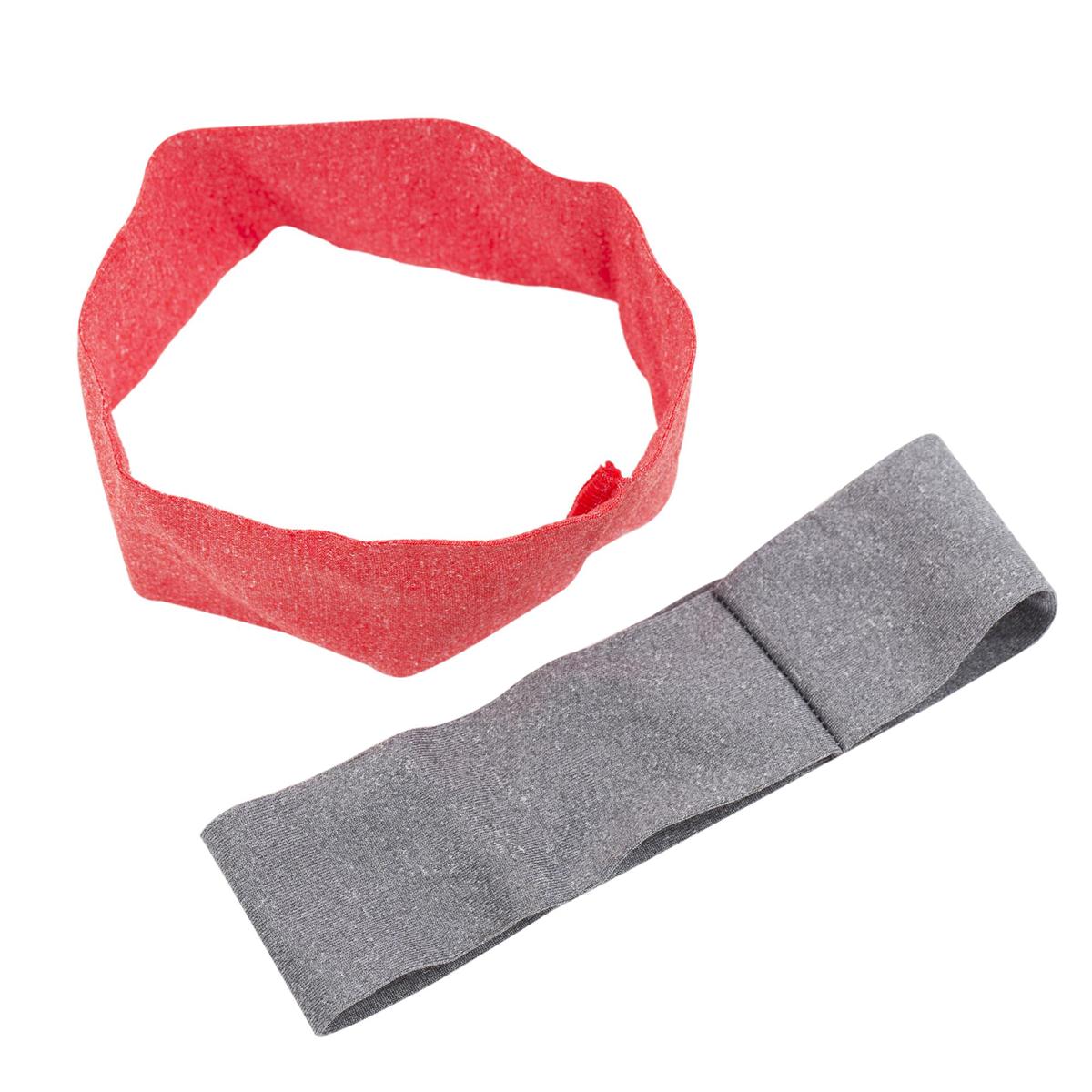 Stylin,2-PC Wide Heathered Headwrap h/c