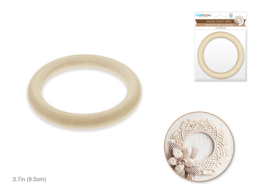 Craftwood: 100mm Craft Ring Natural