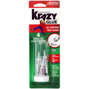 Krazy Glue Single Use 4Pk