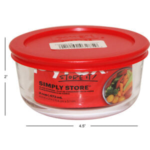 Pyrex Round Storage Dish w/Lid
