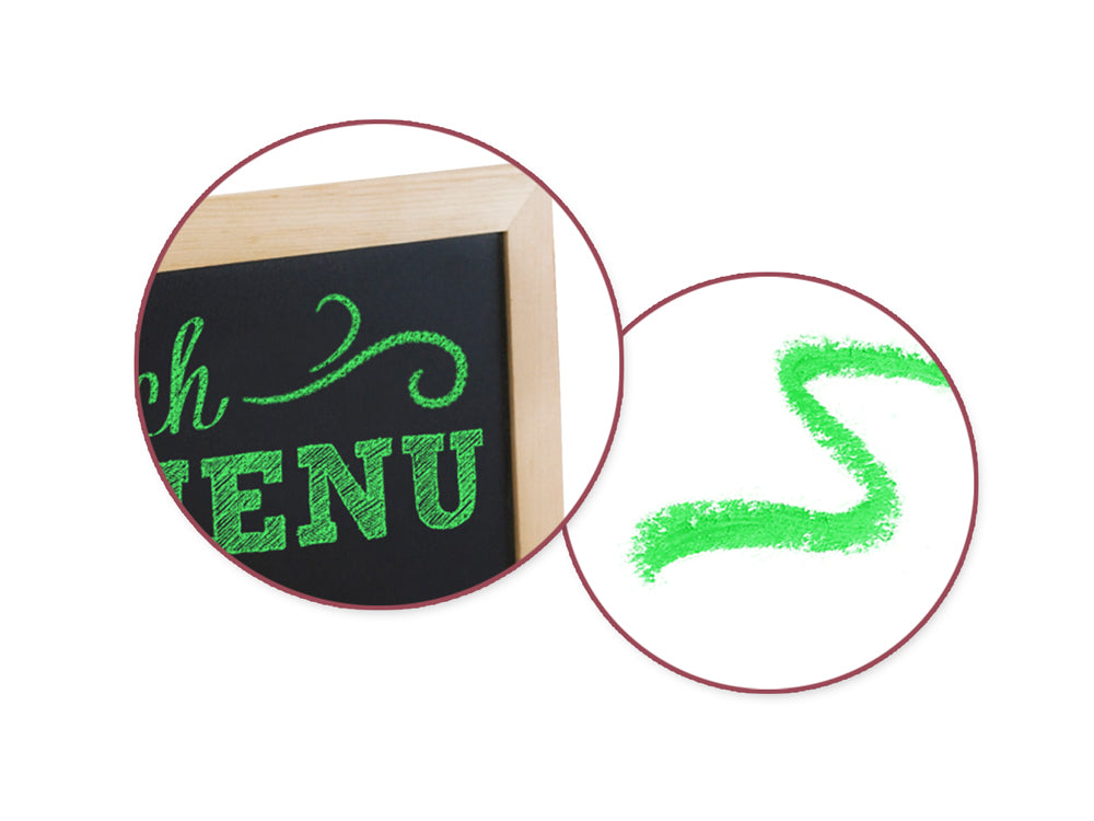 Craft Decor: Chalk Writer Blister-Carded D) Neon Green