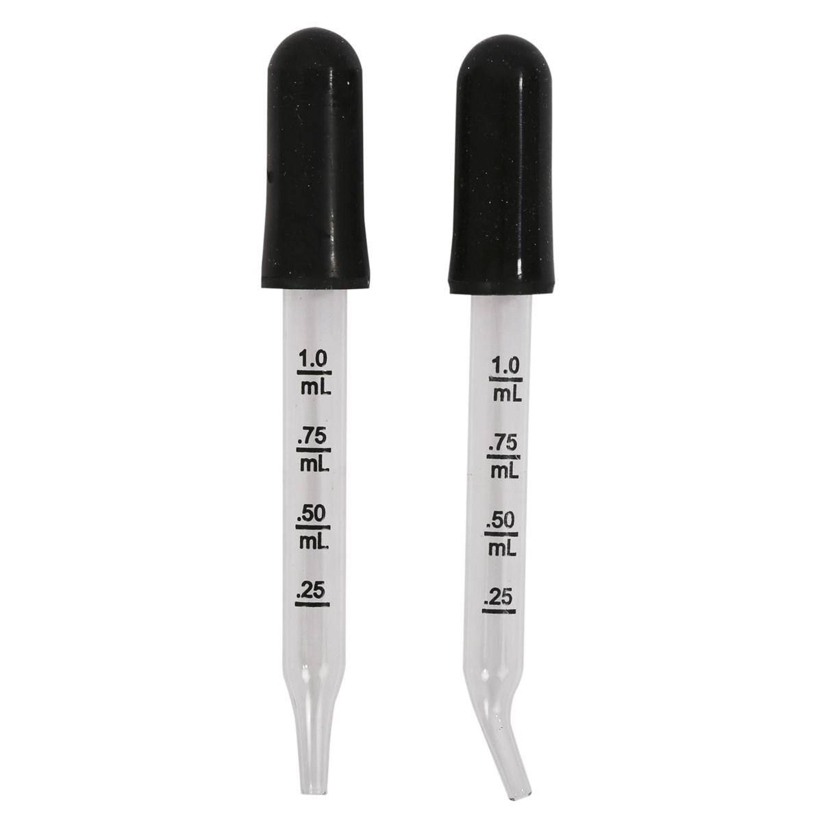 Bodico, 2-pc Glass Medicine Dropper Set, b/c