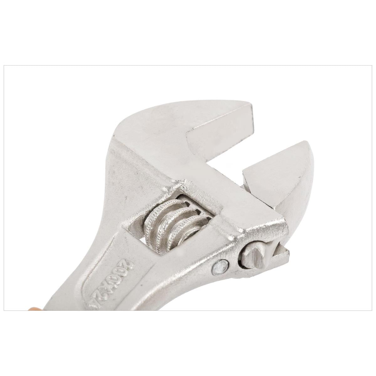 H.E. Master Pro 8" Adj. Wrench Yellow&Black handle, double blister