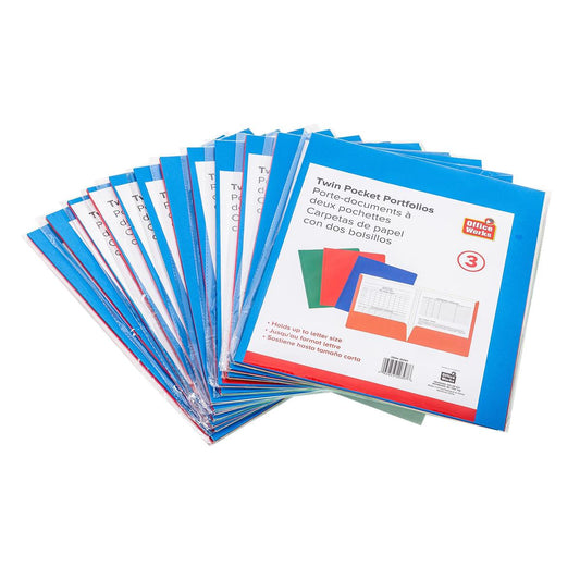 O.WKs. 3-pc Twin Pocket Portfolio (PX97696)