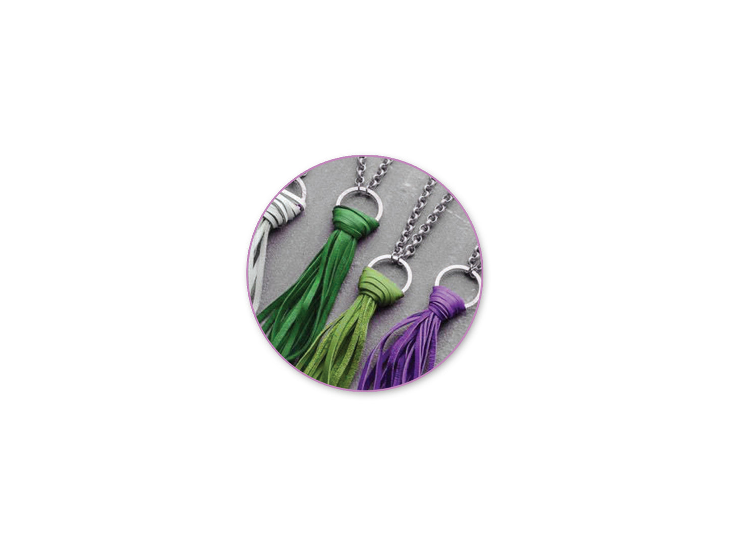 Jewelry Findings: 1.5" Split Key-Rings x5 Heavy Duty Silver