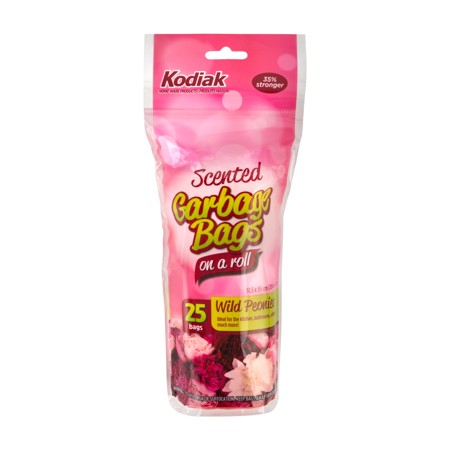 KODIAK SCENTED KITCHEN BAGS (ANY 1 OF AVAILABLE 3 SCENTS) 25/ROLL