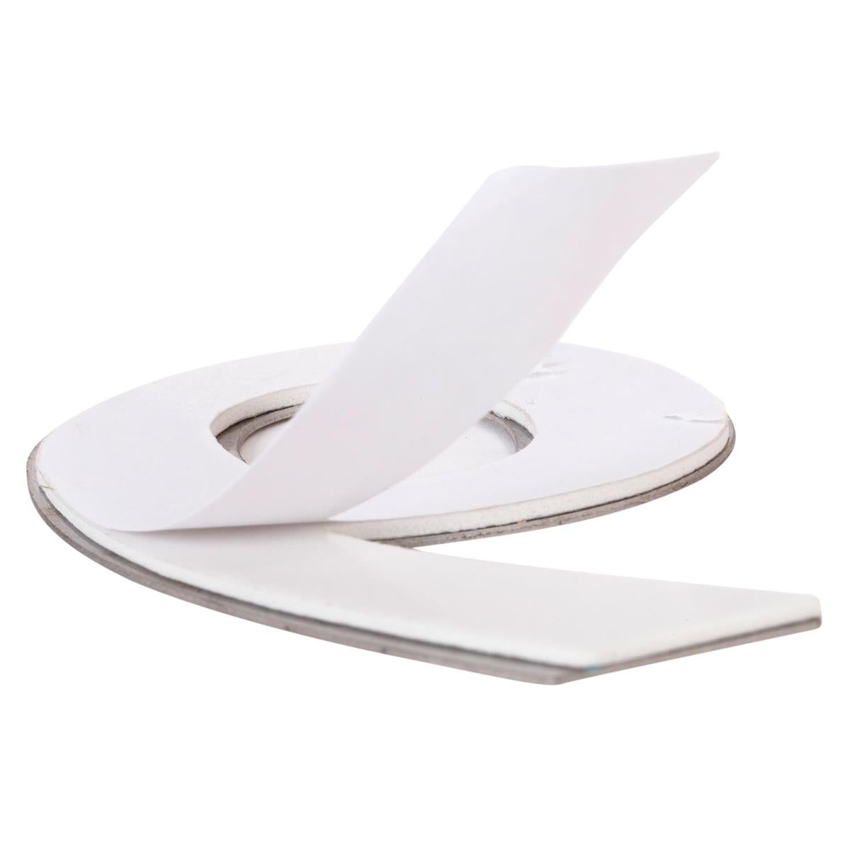 H.E. 3"#9 Adhesive Number Sign, SS  B/C