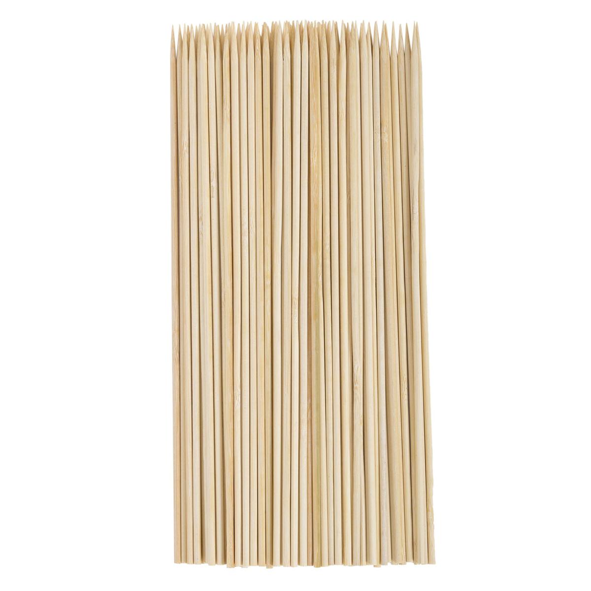 L.Gourmet 100-pc 12" Bamboo Skewers Heavy Duty, VBH (CP)