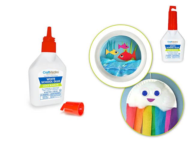 Craft Medley: 125g (4oz) Washable All-Purpose White School Glue