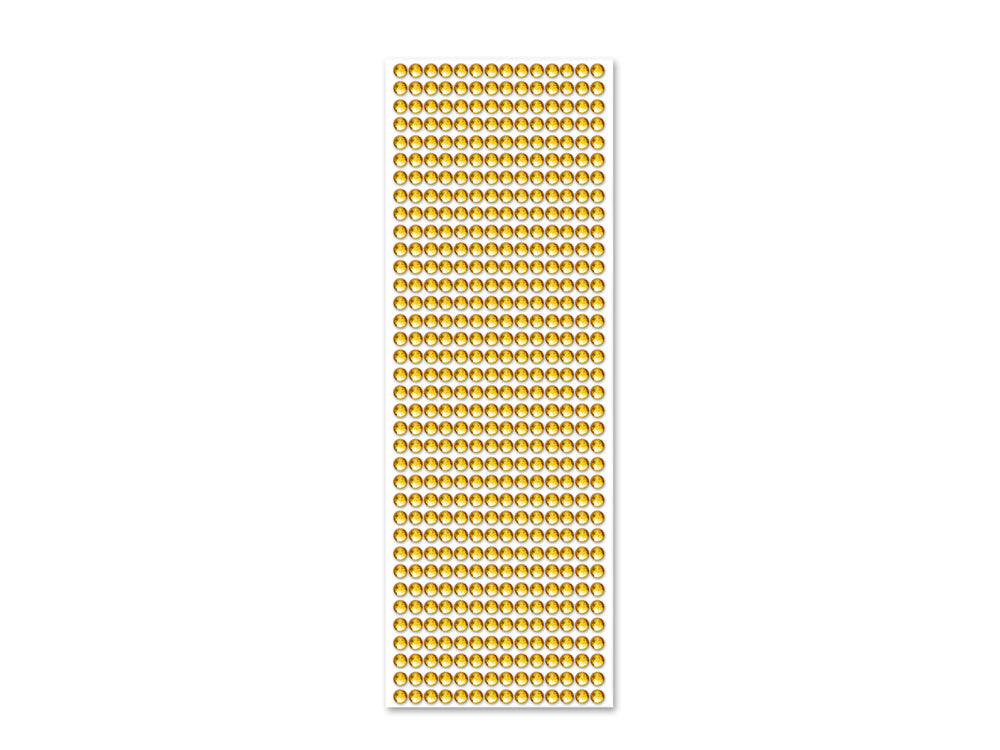 Paper Craft Sticker: 6mm Gem Lines 504pc Value-Pack A) Gold