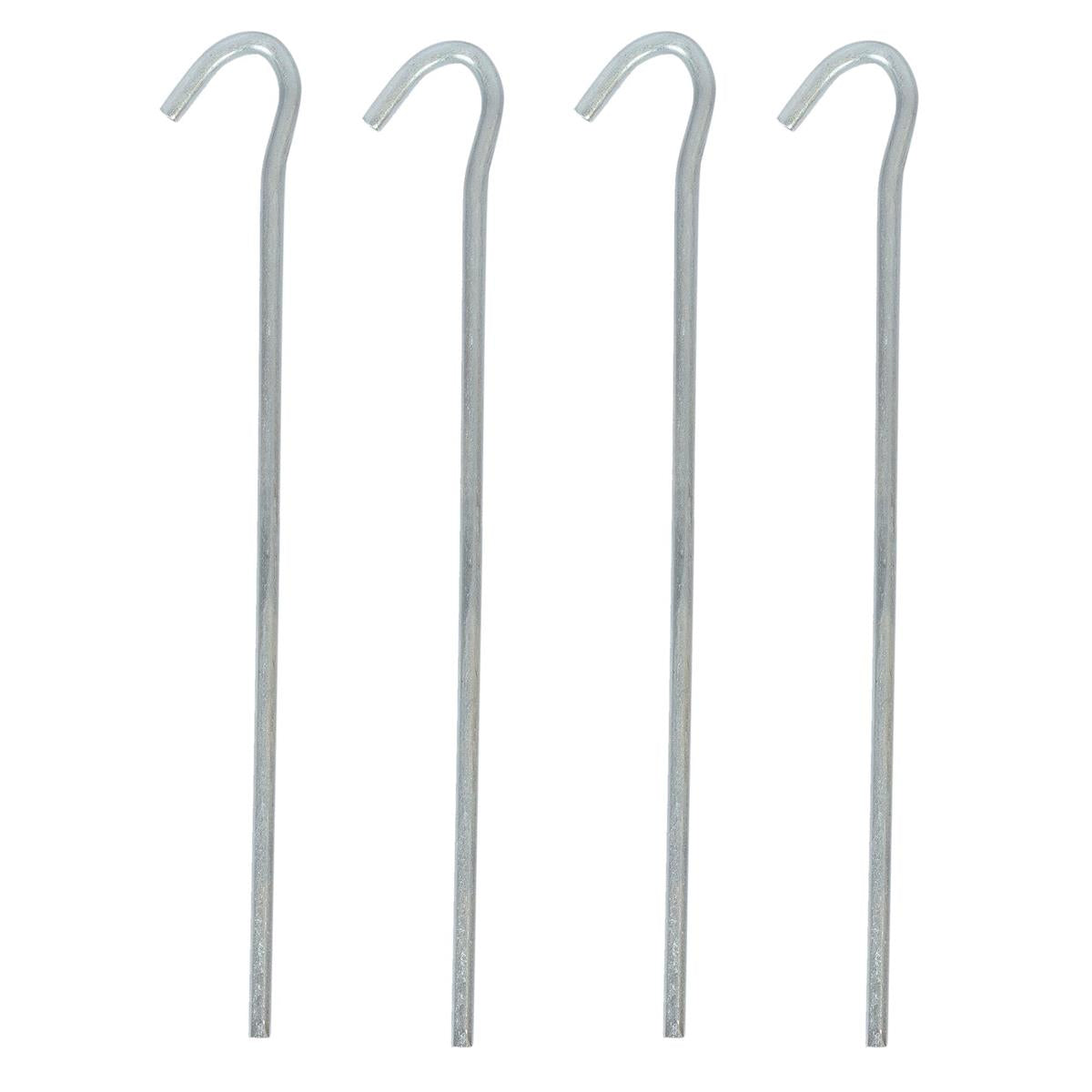Camping 4pk-7" Metal Tent Pegs, b/c, (DR 99291)