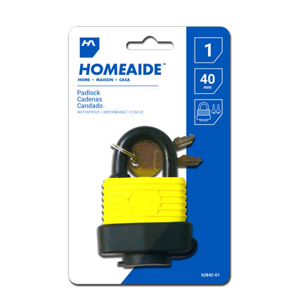 PADLOCK - 40MM, WATERPROOF