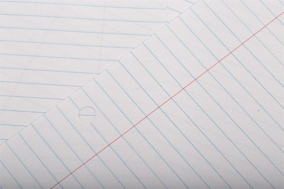 O.WKs. 80-sheet 8"x10.5" Filler Paper