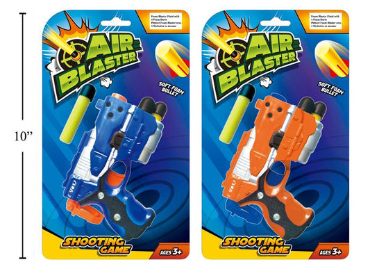 4-pc Foam Blaster, 2 col., b/c (CS)