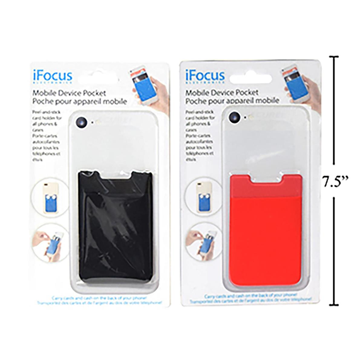 iFocus Mobile device Pocket 2 Colour Assortment Blk & Red