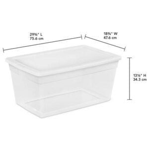 See Through Storage Box with Lid