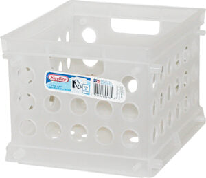 Crate Stackable Mini Clear