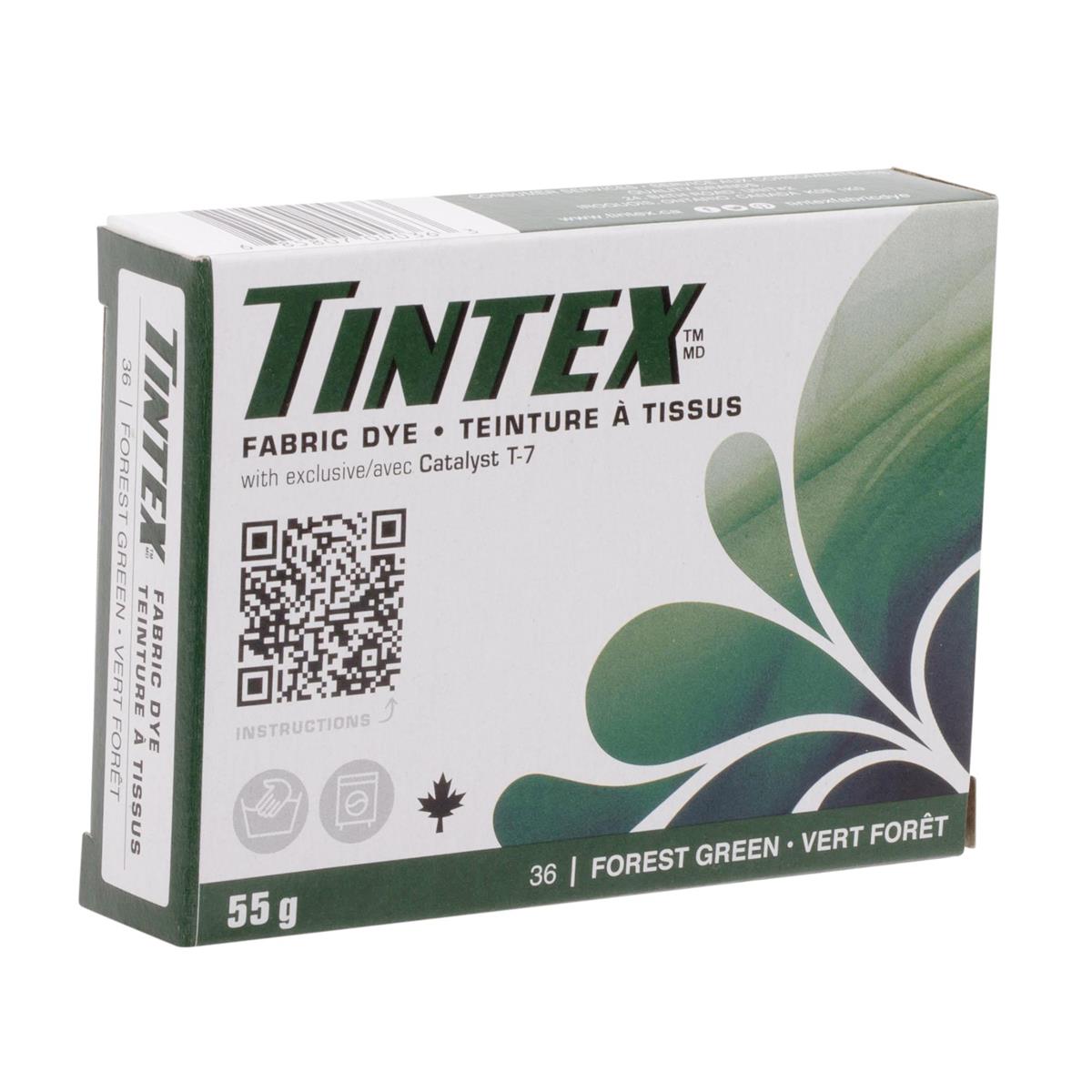 Tintex Fabric Dye, Forest Green, 55 g. (#TT78136)