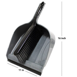 Dustpan with Brush Heavy Duty