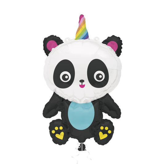 Giant Pandacorn Foil Balloon 29"  Packaged