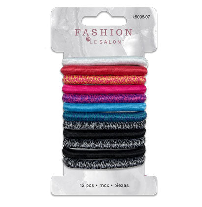 HAIR ELASTIC - 12 PCS 8*14CM