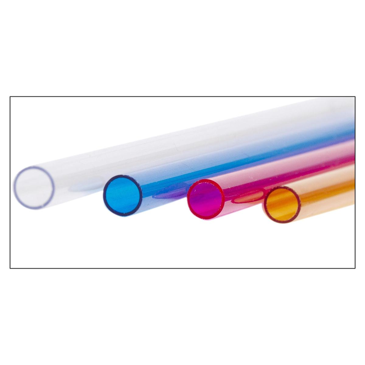 Luciano  6-pc Reusable Straws, 4 cols., pbh (CS)