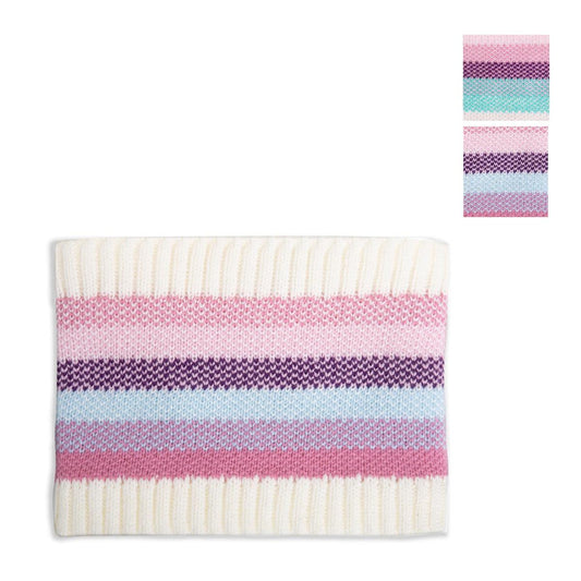 Nordic T. Girls "Jana" Neck Warmer, w/Lining, 6-8y, 2 asst, header card