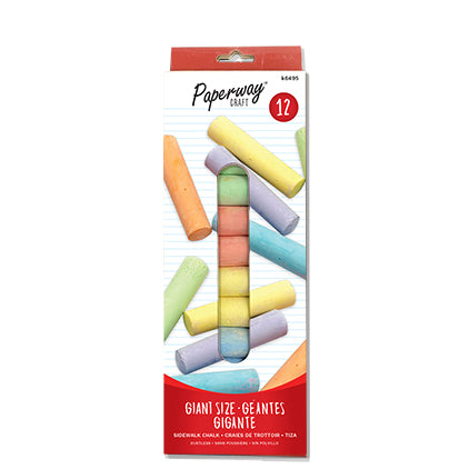 SIDEWALK CHALK - 12