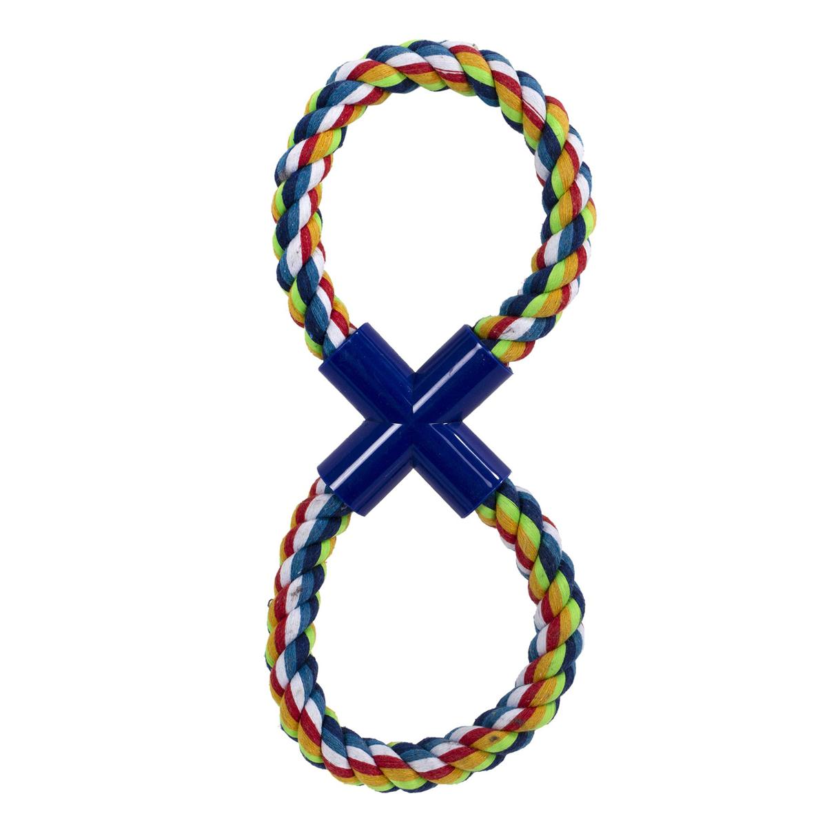 PAWS. 11"x4.5"  Rope Tug Toy  (DR99399)