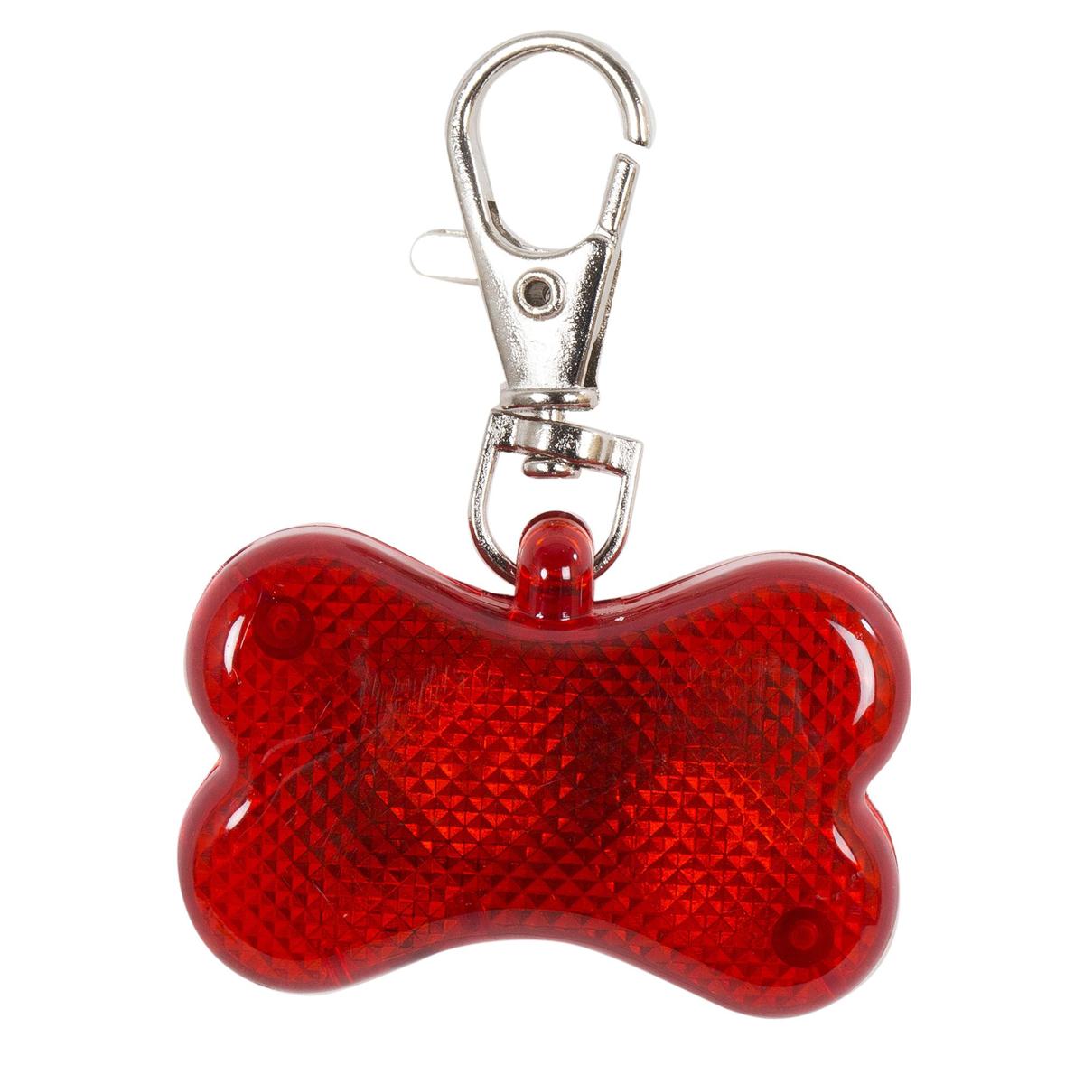 PAWS. Flashing Pet Safety Light, clamshell, Batt Incl.